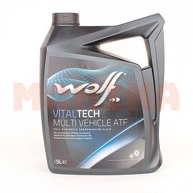 Масло для АКПП и ГУР 5L WOLF VITALTECH ATF Dexron III