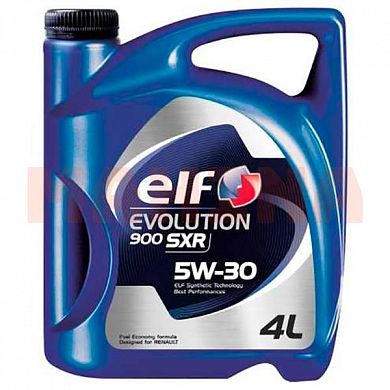 Масло моторное 5W-30 4L ELF EVOLUTION 900 SXR Джили ФС 5W-30
