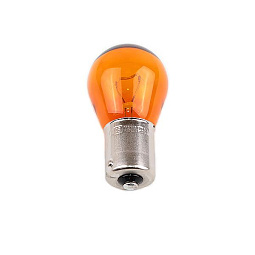 Лампа галогенная (1 контакт красная) Джили МК PY21W 12V - mahina.in.ua