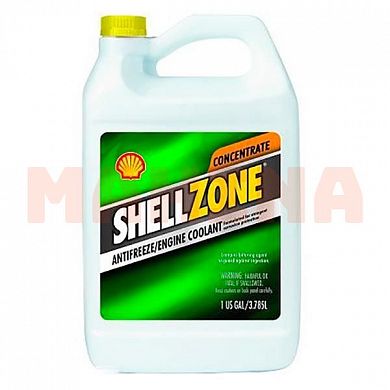 Антифриз концентрат 3.78L SHELLZONE зеленый Чери Тиго -42