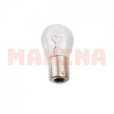 Лампа галогенная OSRAM (1 контакт белая) Джили ФС P21W 12V