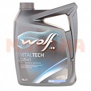 Масло моторное 5W-40 4L WOLF VITALTECH Джили СК