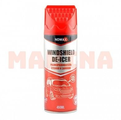 Размораживатель стекол и замков NOWAX 450ml NX45019