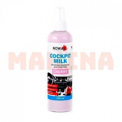 Молочко-полироль для торпеды NOWAX Cockpit Milk/Cherry 250ml NX25227