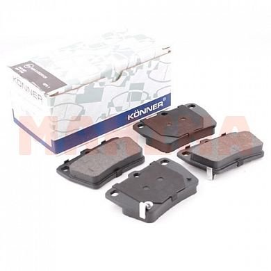 Колодки тормозные задние KONNER Чери Тигго T11-BJ3501080