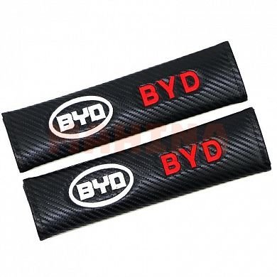 Чехлы на ремни безопасности BYD ком-кт 2 шт BeltPadCoversBYD