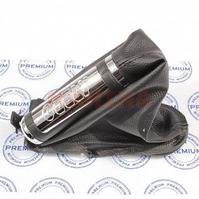 Ручка ручного тормоза с кожухом черная PREMIUM Джили СК (PR2157) 1407061180
