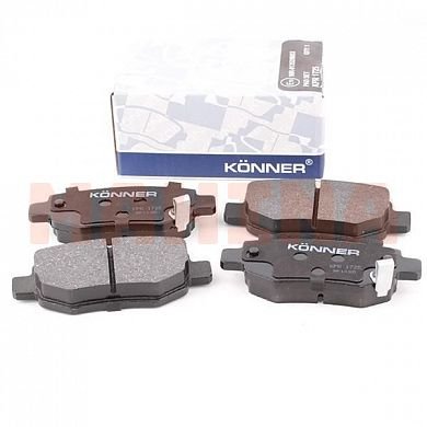Колодки тормозные задние KONNER Чери Тиго T11-3502080BA