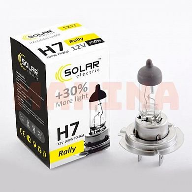 Лампа галогенная SOLAR 12V 55W PX26d