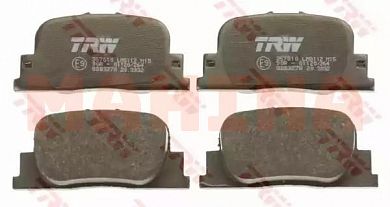 Колодки тормозные задние TRW Лифан 620 Солано SB35002