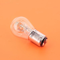 Лампа галогенная (2 контакта белая) Джили МК P21/5W 12V - mahina.in.ua
