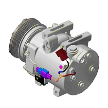 Компрессор кондиционера Чери Тигго 2 (A13T) J52-8103010BA - mahina.in.ua