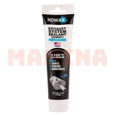 Герметик керамический NOWAX EXHAUST SYSTEM SEALANT (CEMENT) 150g NX13215