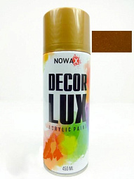 Краска-спрей акриловая DIAMOND GOLD Decor Lux золотой металлик, 450ml  NX48043 - mahina.in.ua