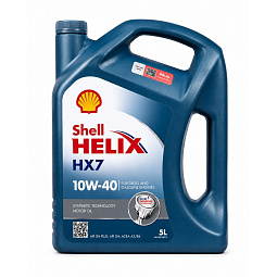 Масло моторное 10W-40 5L SHELL HELIX HX7 Бид Г6 10W-40 - mahina.in.ua