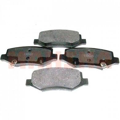 Колодки тормозные задние Бид С6 10972442-00