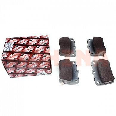 Колодки тормозные задние ASHIKA Чери Тиго T11-BJ3501080