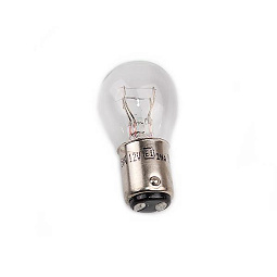 Лампа галогенная (2 контакта белая) Джили МК P21/5W 12V - mahina.in.ua