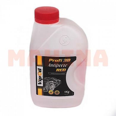 Антифриз 1L VIPOIL PROFI красный Чери Амулет -40