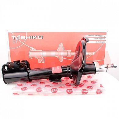 Амортизатор передний левый газ-масло (круглый шток) TASHIKO Бид С6 10551880-00
