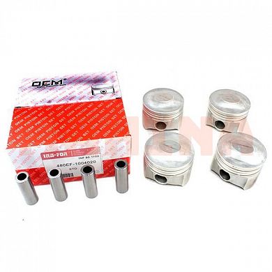 Поршень с пальцем STD (ком-кт 4 шт) INA-FOR Чери Амулет 480EF-1004020