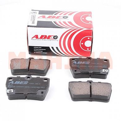 Колодки тормозные задние ABE Чери Тиго T11-BJ3501080