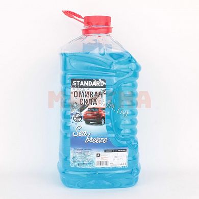 Омыватель стекол 4л STANDART DK зимний -20°C (морской бриз) Джили ФС зимний