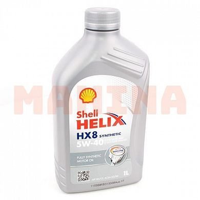 Масло моторное 5W-40 1L SHELL HELIX HX8 5W-40