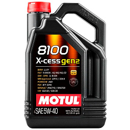 Масло моторное 5W-40 4L 8100 X-CESS GEN2 МГ550 (Морис Гараж) 5W-40 - mahina.in.ua