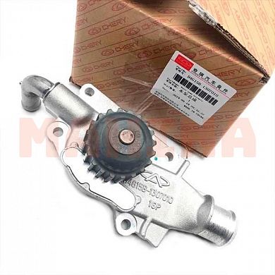Помпа охлаждения оригинал Чери Тигго 2 (A13T) D4G15B-1307010