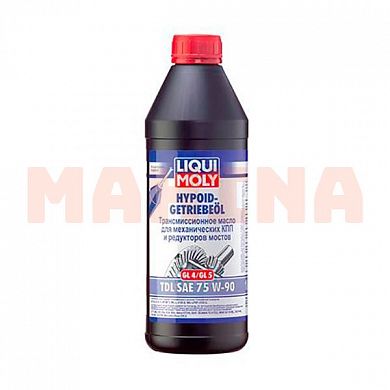 Масло трансмиссионное 75W-90 1L LIQUI MOLY HYPOID-GETRIEBEOIL TDL Лифан 620 Солано 75W-90