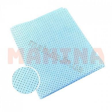 Тряпка автомобильная NOWAX, перфорированная (синий), 40х50 см NX62451