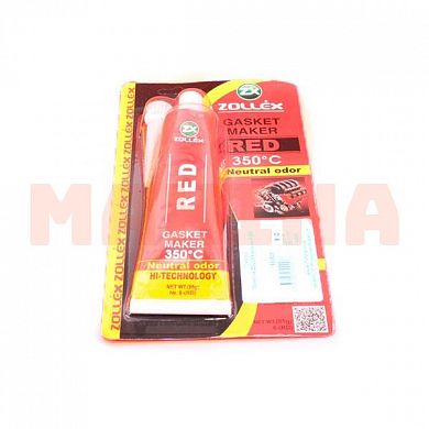 Герметик ZOLLEX красный 85g 890601
