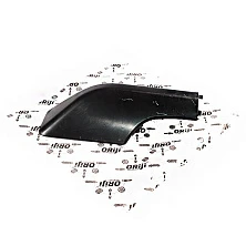 Заглушка рейлинга задняя правая Чери Тигго T11-5709138 - mahina.in.ua