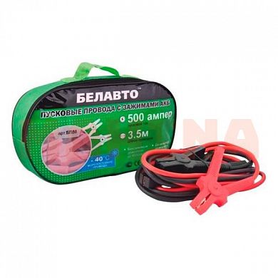 Провода для прикуривания ком-кт БЕЛАВТО 500A, 3,5м BP50