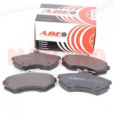 Колодки тормозные передние с ушком ABE Чери Амулет A11-3501080