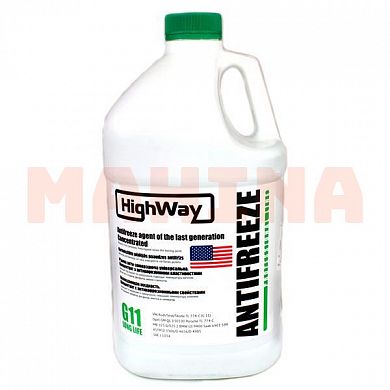 Антифриз концентрат 3.78L HIGHWAY G11 зеленый Чери Тиго -42