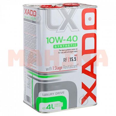 Масло моторное 10W-40 4L XADO Лифан 620 Солано 10W-40