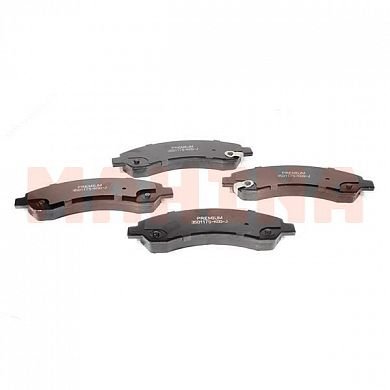 Колодки тормозные передние PREMIUM БОГДАН 2251, 2351 (PR1582) 3501175-K00-J