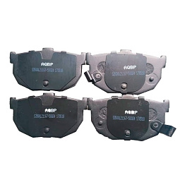 Колодки тормозные задние Джак Ж6 S3500L21167-50024 - mahina.in.ua