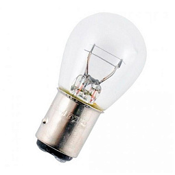 Лампа галогенная (2 контакта белая) Джили МК P21/5W 12V - mahina.in.ua