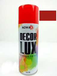 Краска-спрей акриловая Decor Lux 3001 сигнальный красный, 450ml  NX48023 - mahina.in.ua