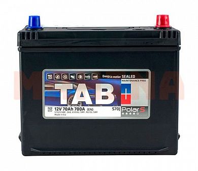 Аккумулятор TAB Polar S 70Ah/12V Japan Euro (0) 246 870