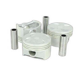 Поршень с пальцем STD (компл. 3 шт) Чери КуКу 372-1004021 - mahina.in.ua