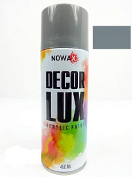 Краска-спрей акриловая DIAMOND SILVER Decor Lux серебристый металлик, 450ml  NX48044 - mahina.in.ua