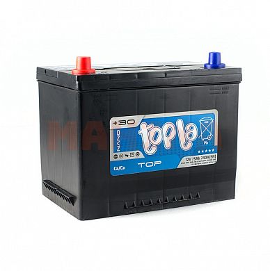 Аккумулятор Topla Energy 75Ah/12V Japan (1) Чери Тигго 3 (T11FL3) 75Ah/12V