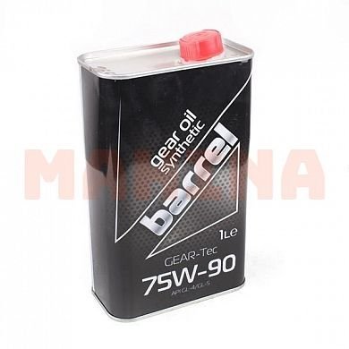 Масло трансмиссионное 75W-90 1L BARREL Джили ФС 75W-90
