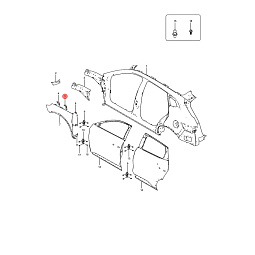 Кронштейн крыла переднего верхний Бид Сонг Плюс SA3F-5401127Q/70 - mahina.in.ua