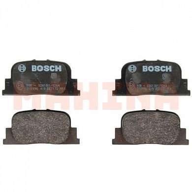 Колодки тормозные задние BOSCH Джили ГЦ7 1064002558