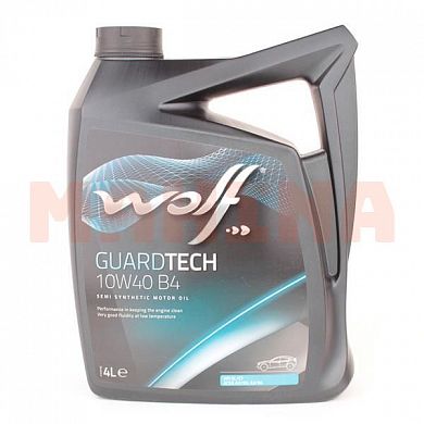 Масло моторное 10W-40 4L WOLF GUARDTECH B4 Чери Амулет 10W-40